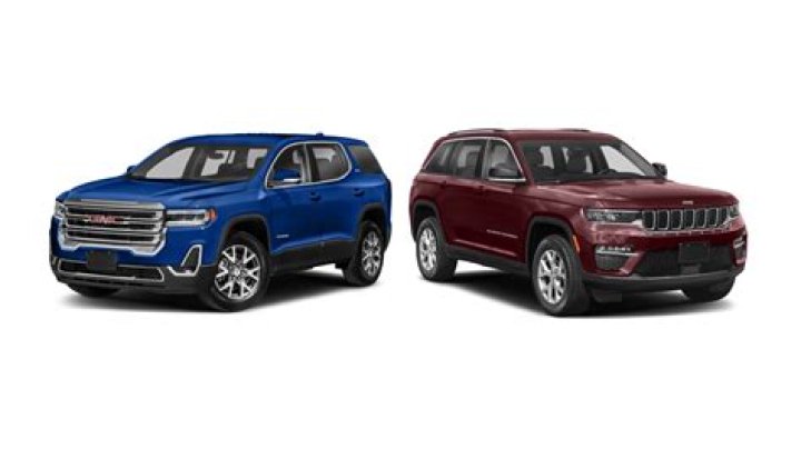 2024 GMC Acadia vs Jeep Grand Cherokee Comparison