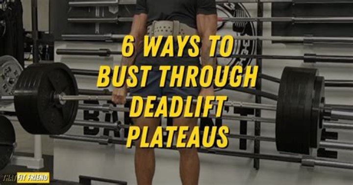 3 Ways To Break Through Weight Lifting Plateaus