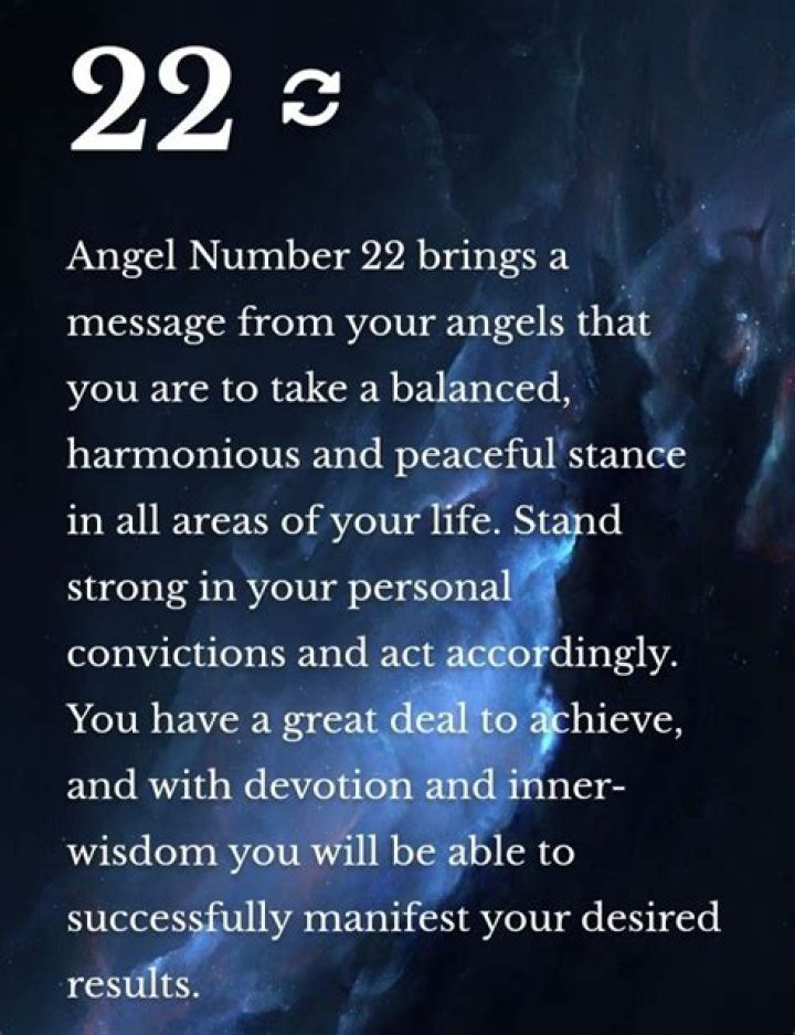Angel Number 22
