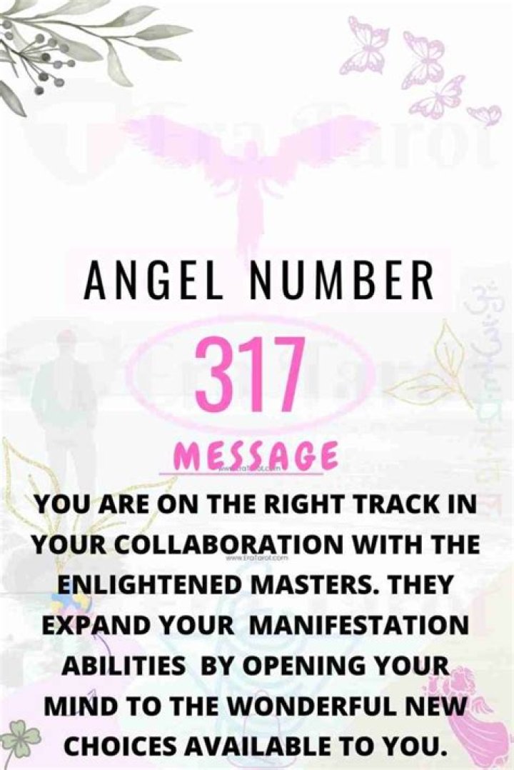Angel Number 317 Meaning And Significance
