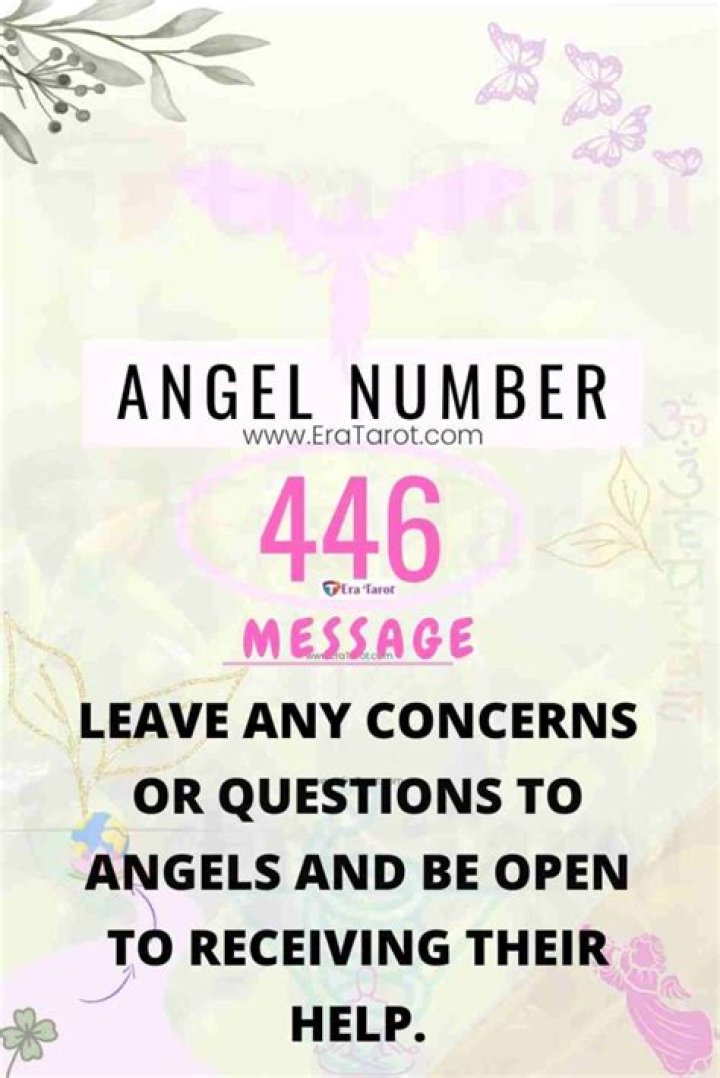 Angel Number 446 Meaning And Significance
