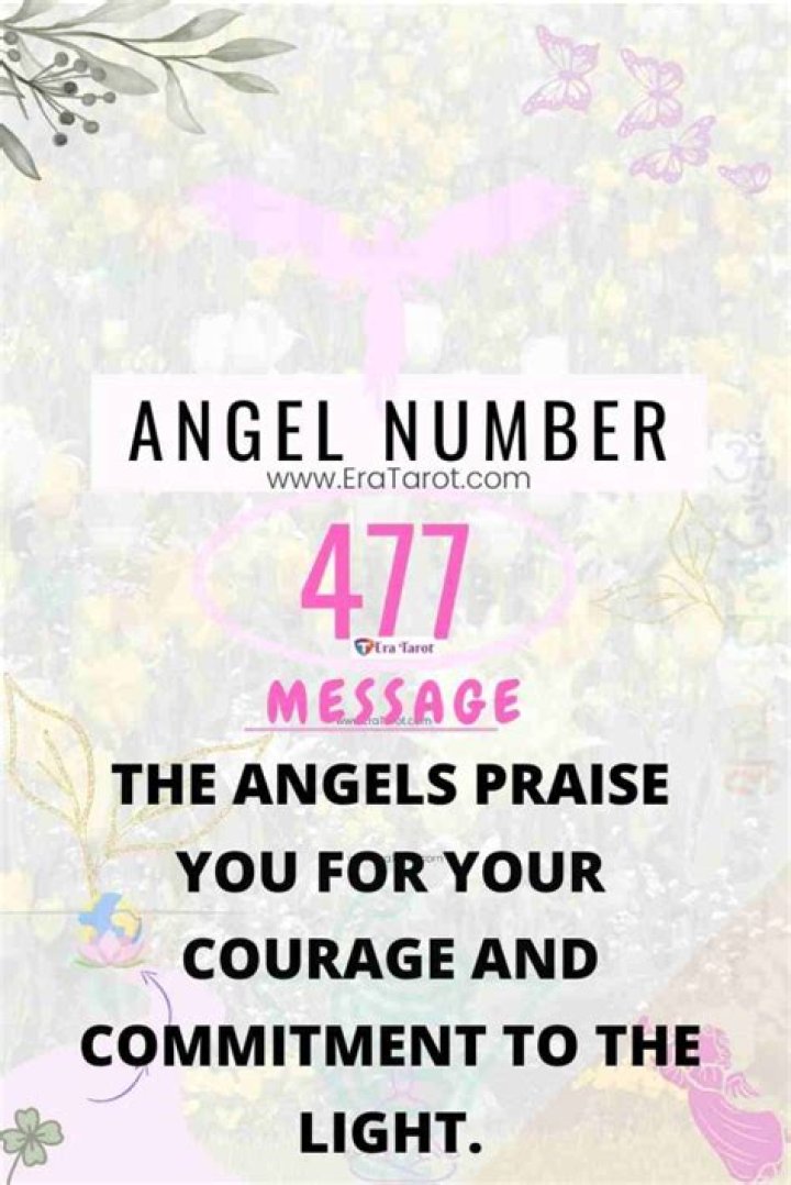Angel Number 477 Meaning And Significance