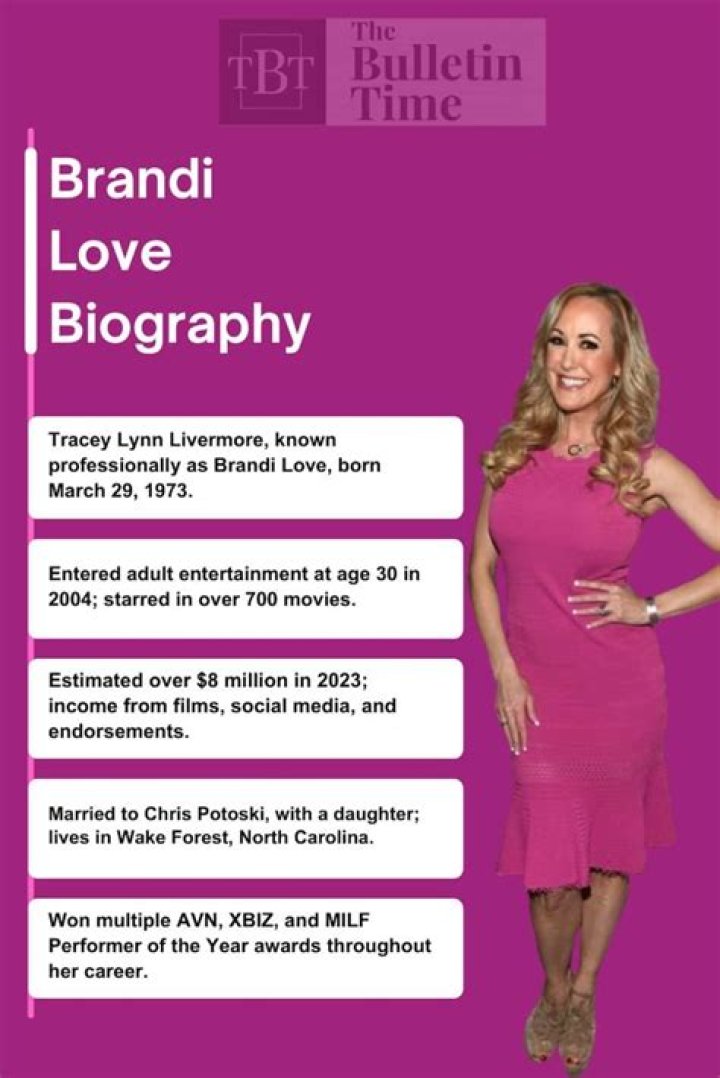 Brandi Love Biography, Real Name, Age, Career, Husband, Photos