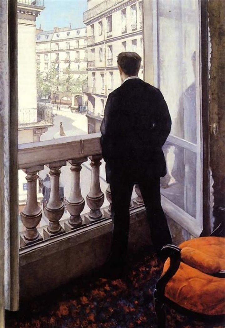 Caillebotte Jeune Homme À La Fenêtre
