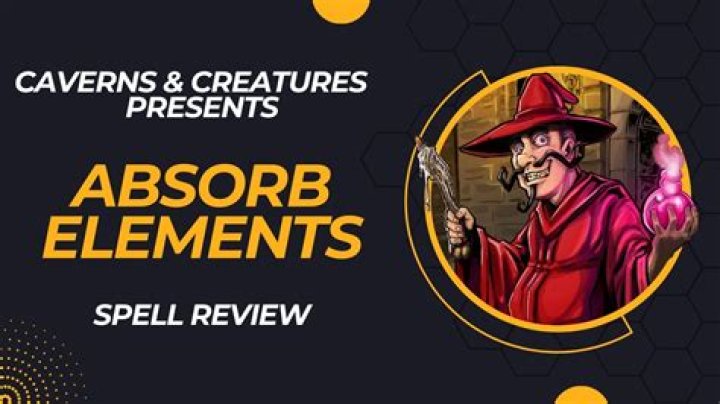 D&D 5E - Absorb Elements saved my life.