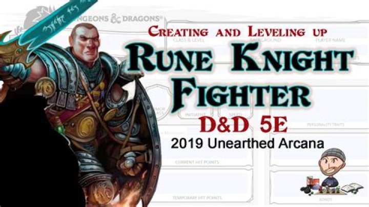 D&D 5E - Rune Knights: how do you begin a fight?