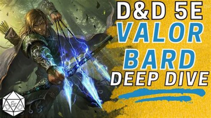 D&D 5E - Valor Bard With a Polearm