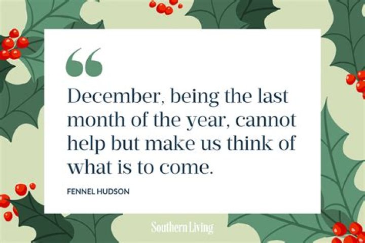 December Quotes
