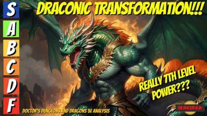 Draconic Transformation Epic Spell | EN World Tabletop RPG News & Reviews