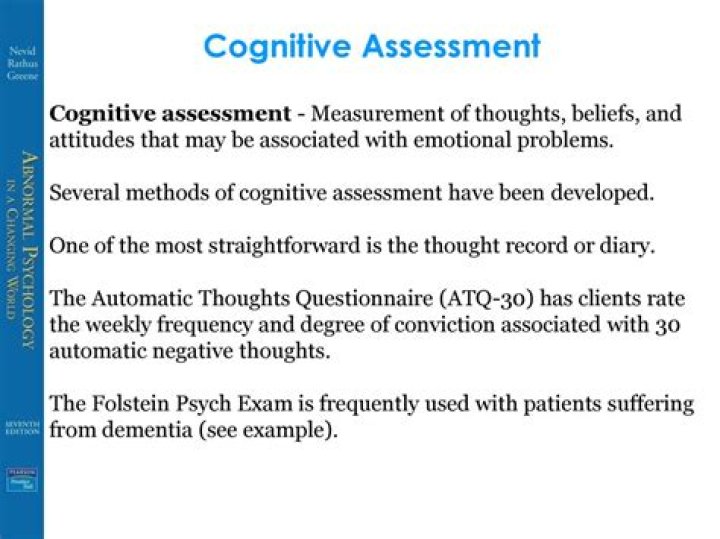 Having a cognitive assessment | Alzheimer's Society