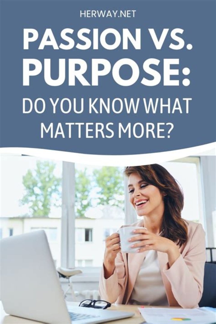 How to find your purpose or passion