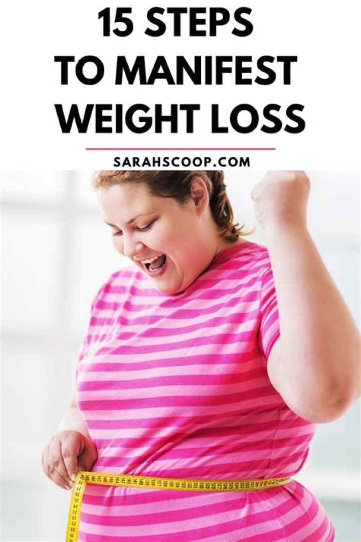 How to Manifest Weight Loss