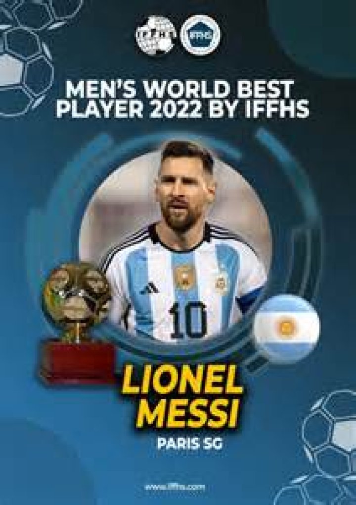 Lionel Messi named IFFHS 2022 Men’s World Best Playmaker