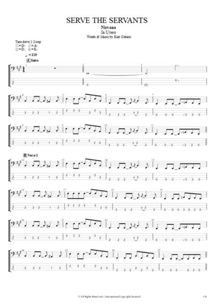 Lirik dan Chord Lagu Serve the Servants