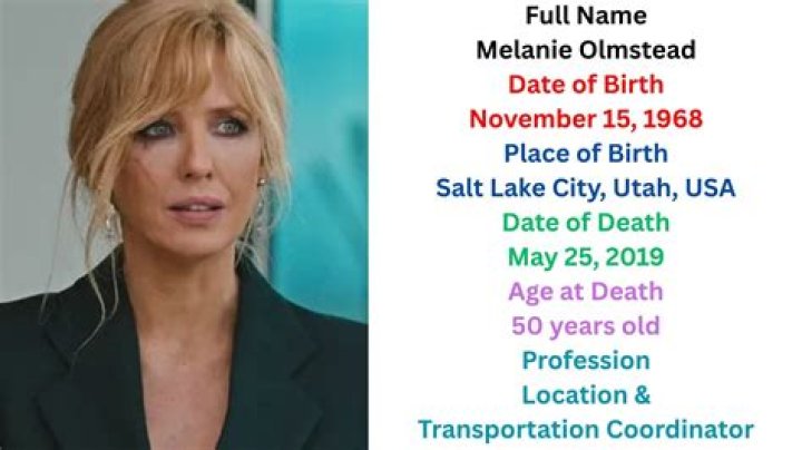 Melanie Olmstead Biography, Death, Lesbian, Husband, Net worth