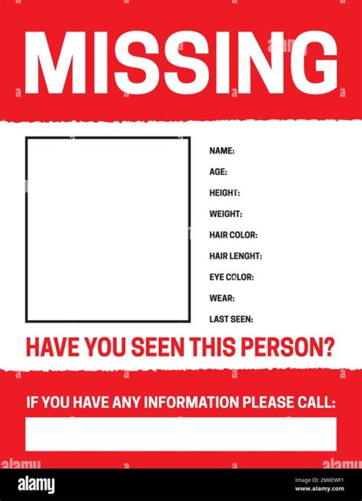 Missing Poster