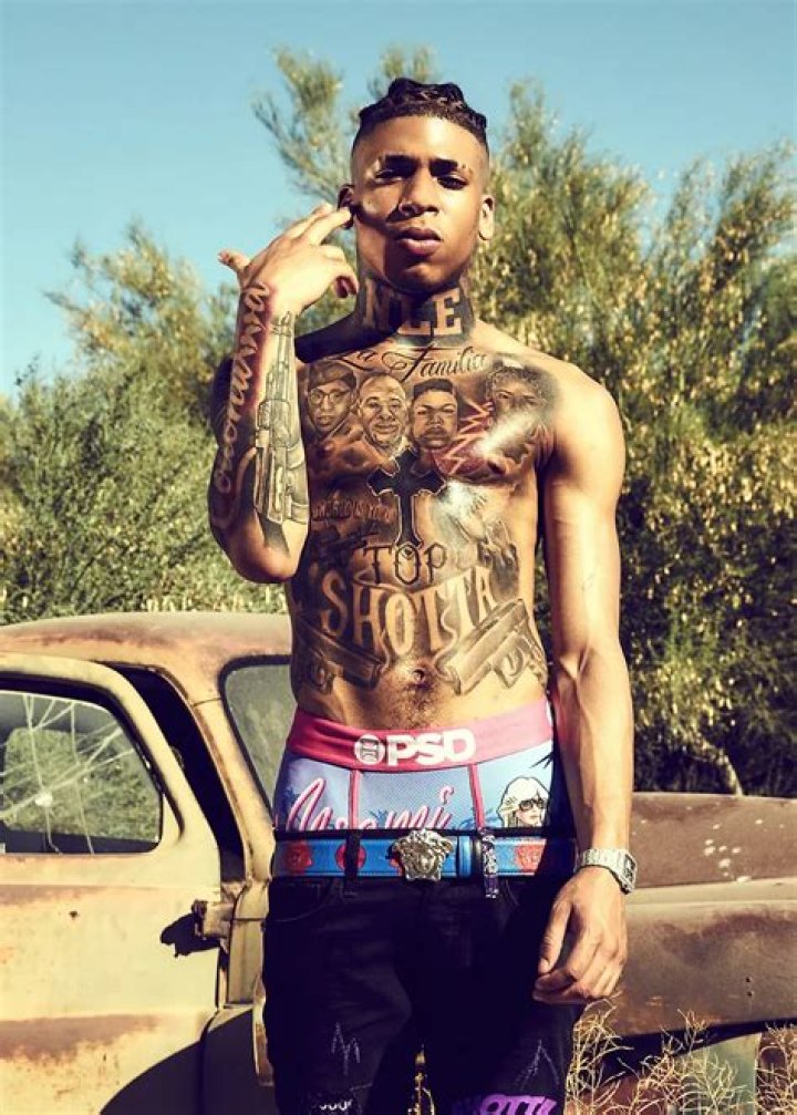 NLE Choppa Tattoos Meaning, Design: How Many Does He Have?