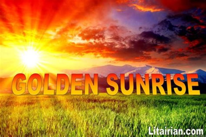 Place a GOLDEN SUNRISE Image in Your Premises & Witness the Magic