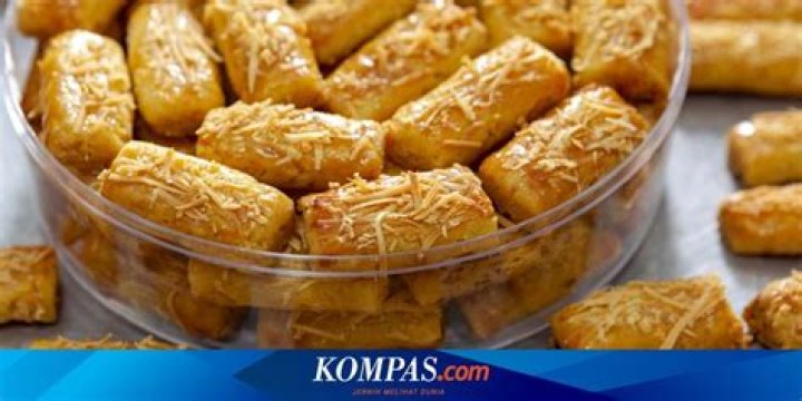 Resep Kue Kering Keju Asin 1,5 kg untuk Kue Lebaran