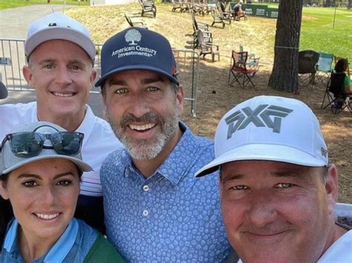 Rob Riggle Dating Holey Moley Contestant and Pro Golfer Kasia Kay