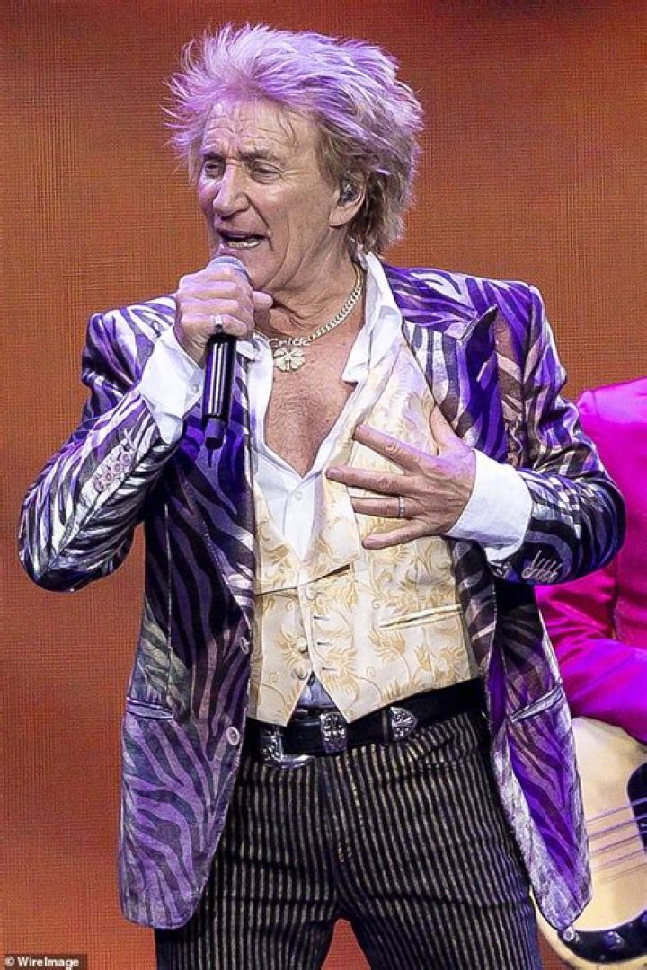 Rod Stewart, 78, proudly shows off new tattoo in tribute to his Scottish roots