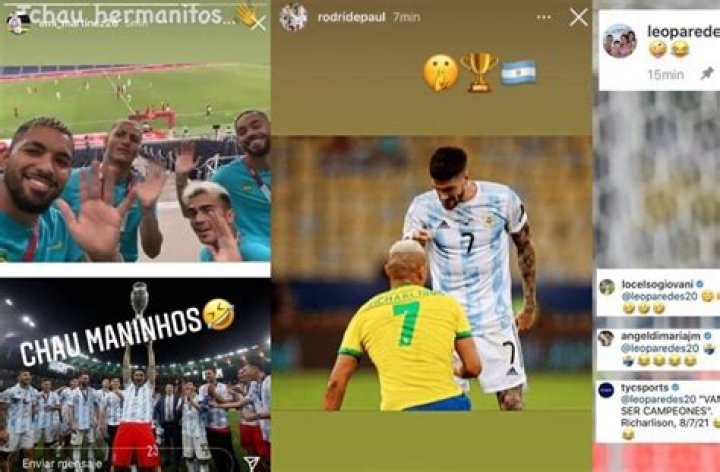Rodrigo De Paul and Emiliano Martinez respond to Brazilian players taunts on Instagram