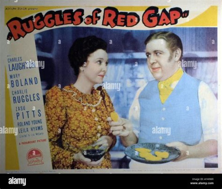 Ruggles of Red Gap
– Universal Pictures Home Entertainment