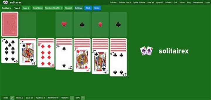 Solitär - Kostenlos Online Spielen