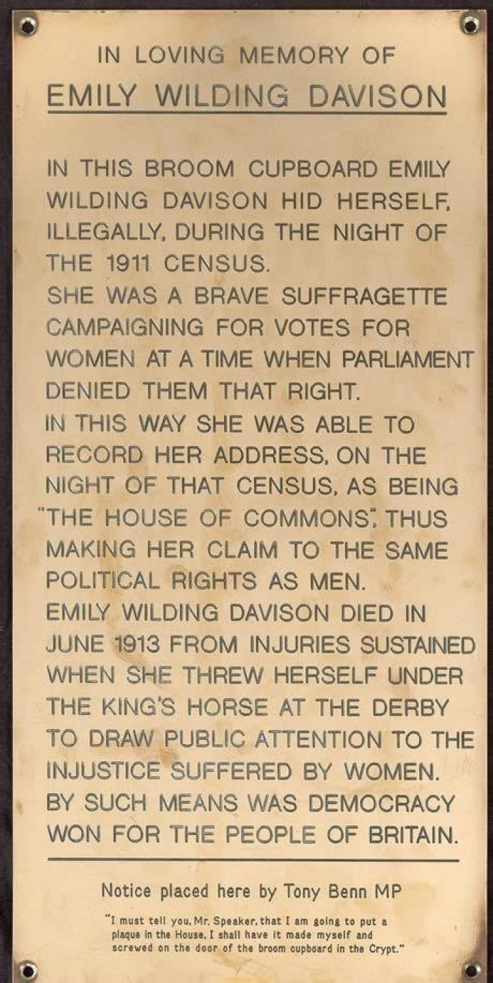 Timeline: Emily Davison (1872 - 1913)