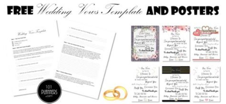 Wedding Vows Template | Wedding Vows Generator
